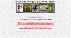 Desktop Screenshot of doggymatch.netxenon.com